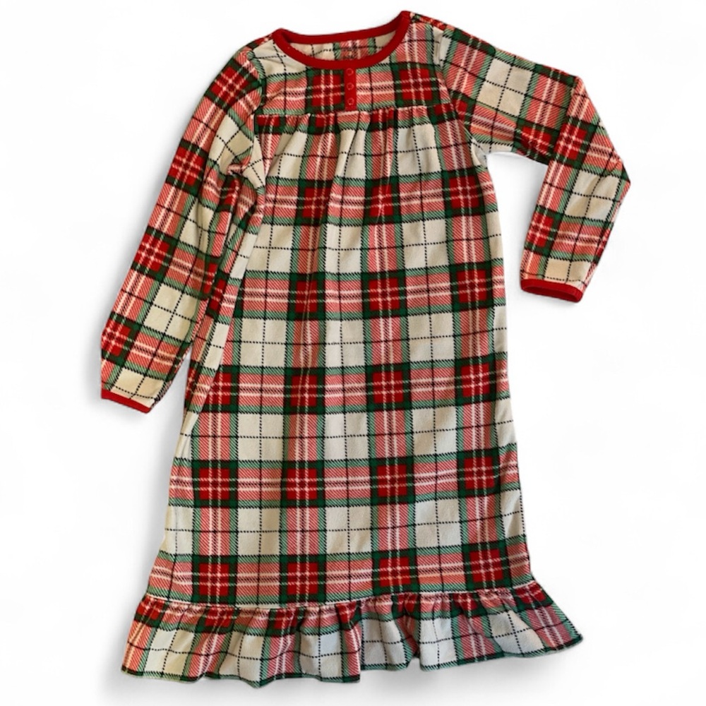 Carter's Festive Plaid Kids Nightgown